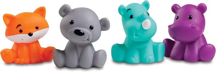 Infantino Sensory Balls Blocks & Buddies - 20-tlg. Set zum sensorischen Entdecken, der Entwicklung d