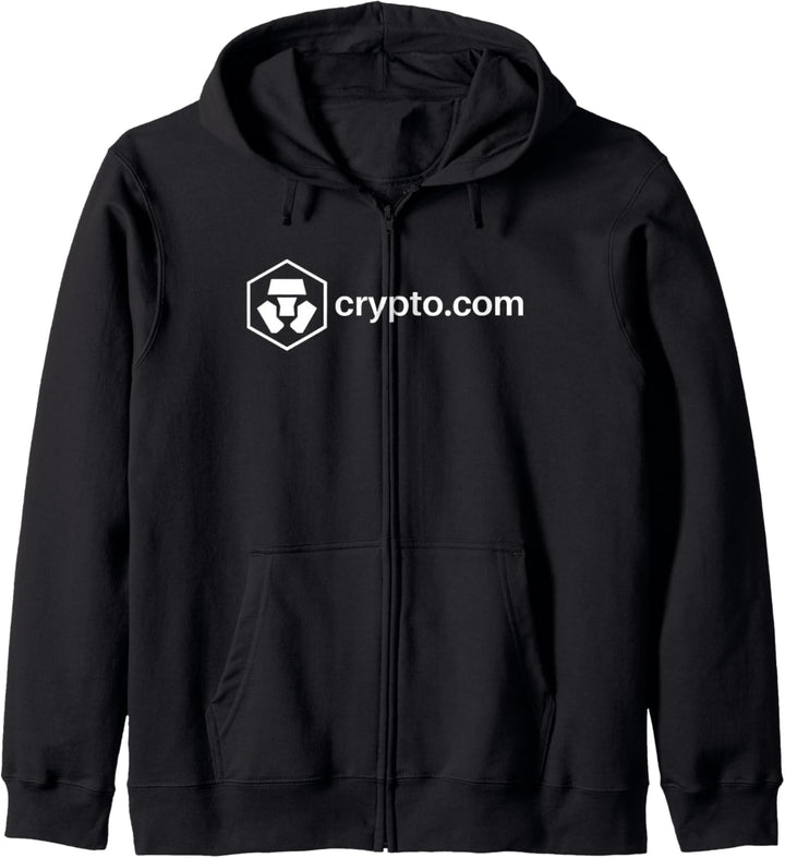crypto.com Münze CRO Kryptowährung Hold Crypto Tee Kapuzenjacke