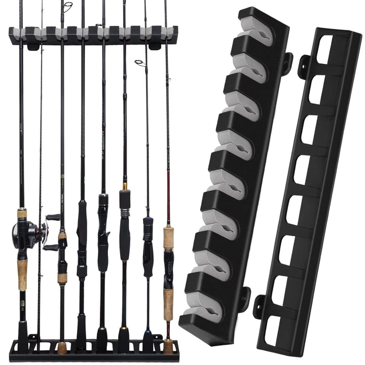 THKFISH Rutenständer Angelruten Angelrutenstände Angelrutenhalter Wand Vertikale/horizontale Angelru