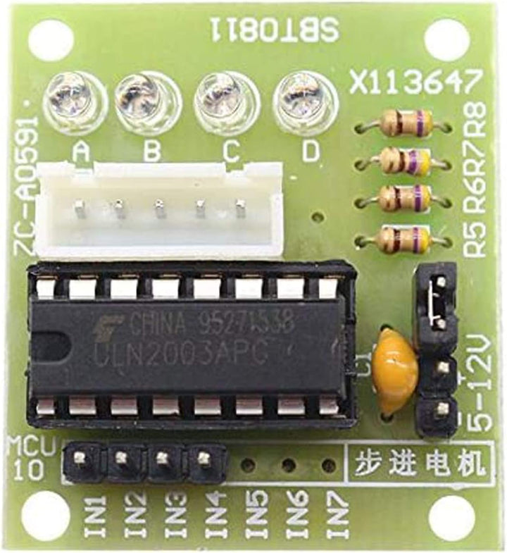 5 Stück 5V 28BYJ-48 ULN2003 Schrittmotor mit Antrieb Modulplatine ULN2003 Treiberplatine für Arduino