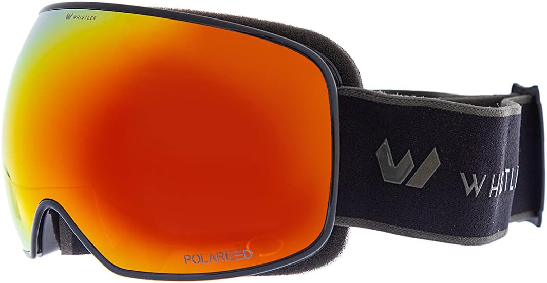 WHISTLER Unisex Skibrille WS9000 1001 Black Einheitsgrösse, 1001 Black Einheitsgrösse