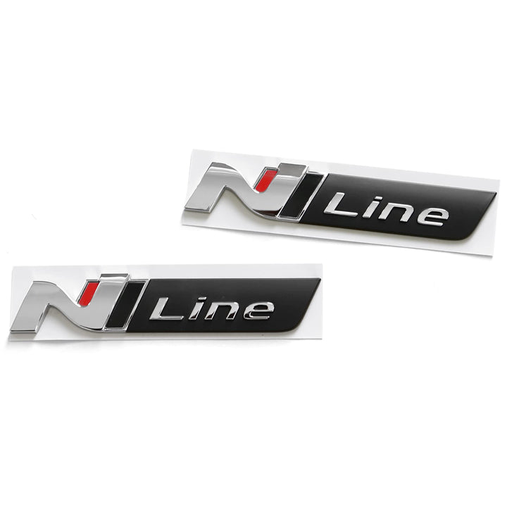 Hyundai 86311G4700 86312G4700 Plaketten N-Line Logo Tuning Sport Emblem, selbstklebend