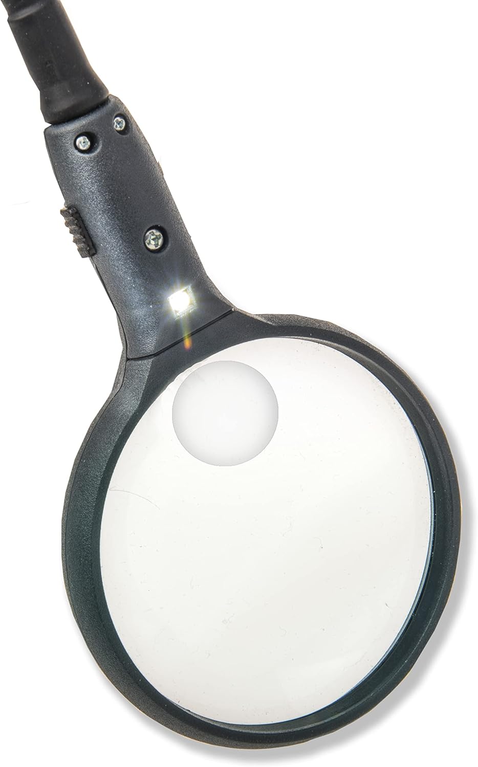 Carson BoaMag 2X Lupe mit Flexhals und integrierter 5X Spotlinse (SM-22)