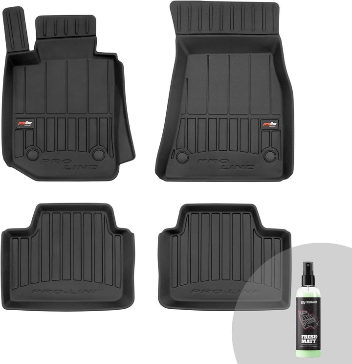 FROGUM ProLine 3D Gummimatten Exklusiven Auto Fussmatten Autofussmatten für BMW 3er G20 ab 2018 | Di