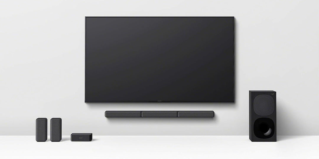 Sony HT-S40R 5.1ch 600W Soundbar für TV mit Subwoofer und kabellosem Rear Speaker mit Bluetooth Sing