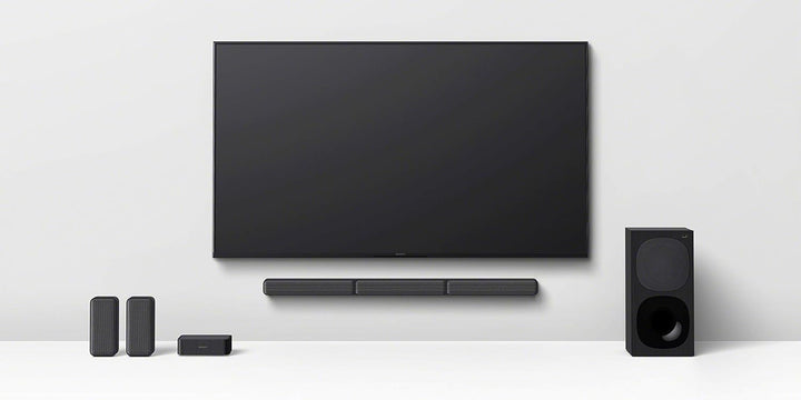 Sony HT-S40R 5.1ch 600W Soundbar für TV mit Subwoofer und kabellosem Rear Speaker mit Bluetooth Sing
