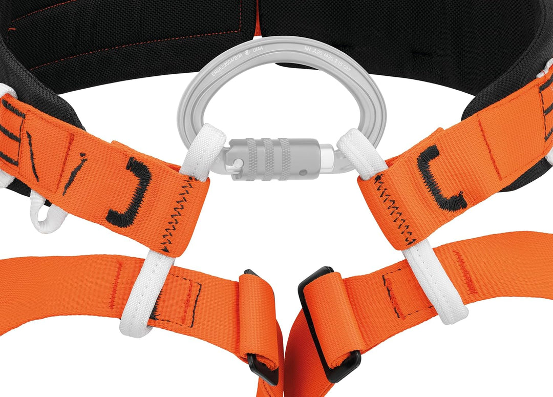 PETZL Unisex Aven Klettergurt (1er Pack) 85cm Orange, 85cm Orange
