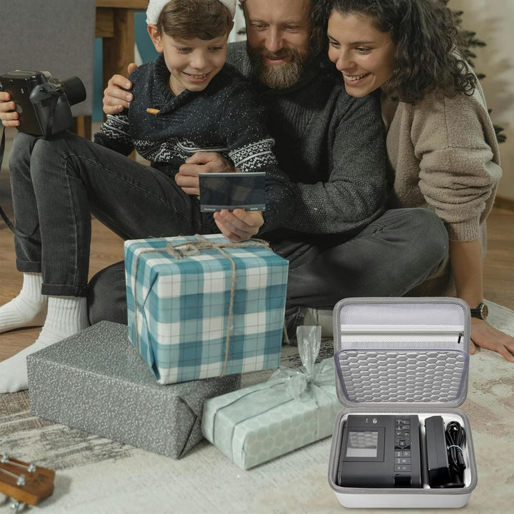 casmilee Hart Tasche für Canon SELPHY CP1500/CP1300/CP1200 Mini Mobiler Fotodrucker und Farbtinten P