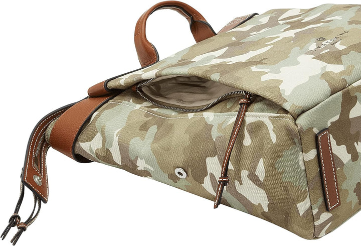 Liebeskind Berlin GRAY CANVAS backpack, Large (HxBxT 38.5cm x 28cm x 14.5cm)