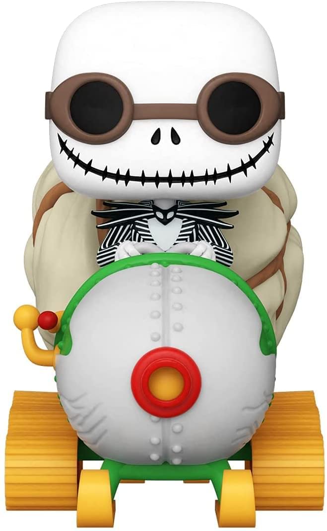 Funko Pop! Disney Ride: The Nightmare Before Christmas-Jack Skellington mit Goggles & Snowmobile - V