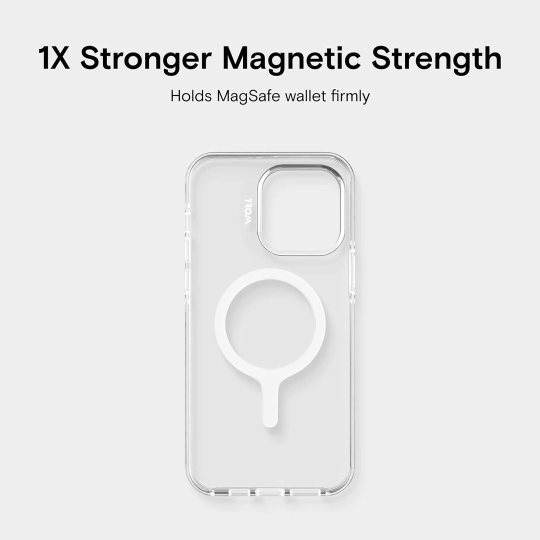 MOFT Starke Magnetische Hülle mit MagSafe, Sturzsicher, Selbstheilender Kratzschutz, Gelb Resistent