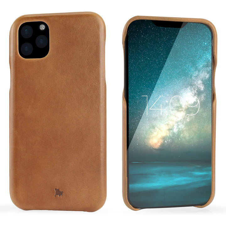 BULLAZO Menor Classic – kompatibel mit iPhone 11 Pro 5,8" Case Handy Schutzhülle aus hochwertigem Le