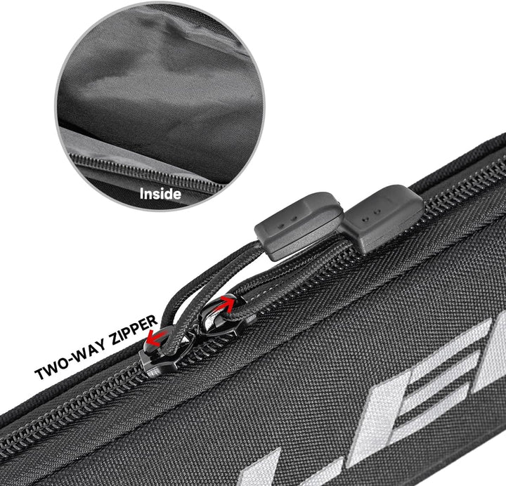LEOFISHING Tragbare Angelrute Fall Faltbare Angelrute Tasche Angelrute Tackle Schutzhülle Fall Angel