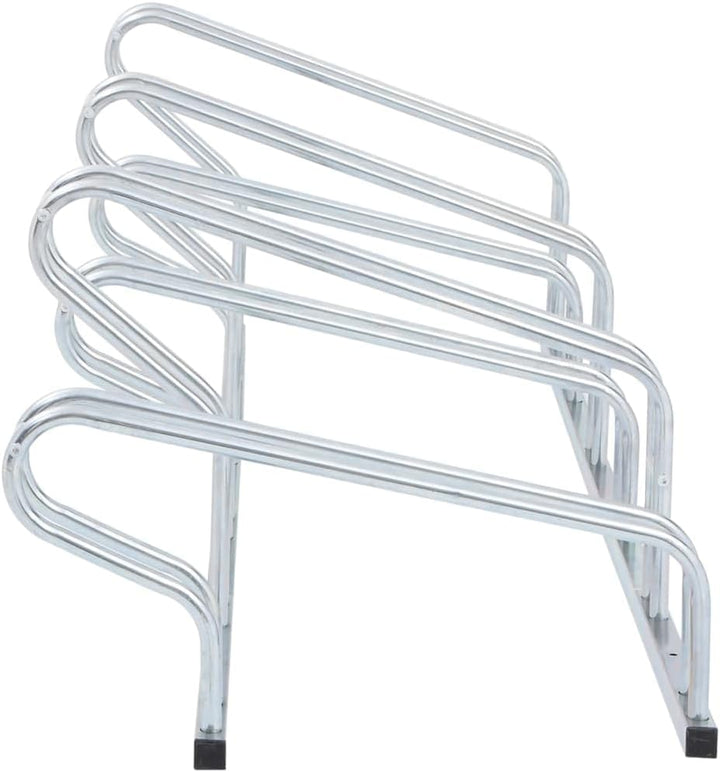 vidaXL Fahrradständer, Aufstellständer für 6 Fahrräder, Radständer Freistehend, Mehrfachständer Bode