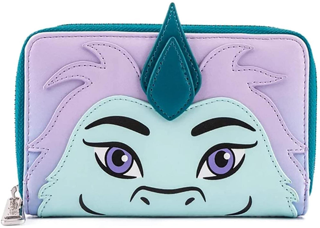 LOUNGEFLY Disney Raya and The Last Dragon Sisu Ziparound Wallet, M