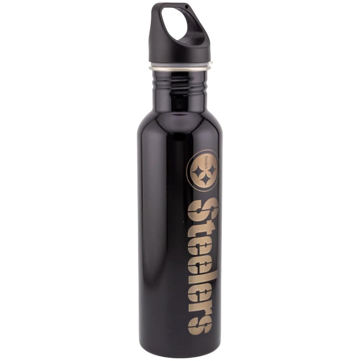 Pittsburgh Steelers NFL Trinkflasche Thermobecher Wasserflasche aus Edelstahl Lasergravur 750 ml