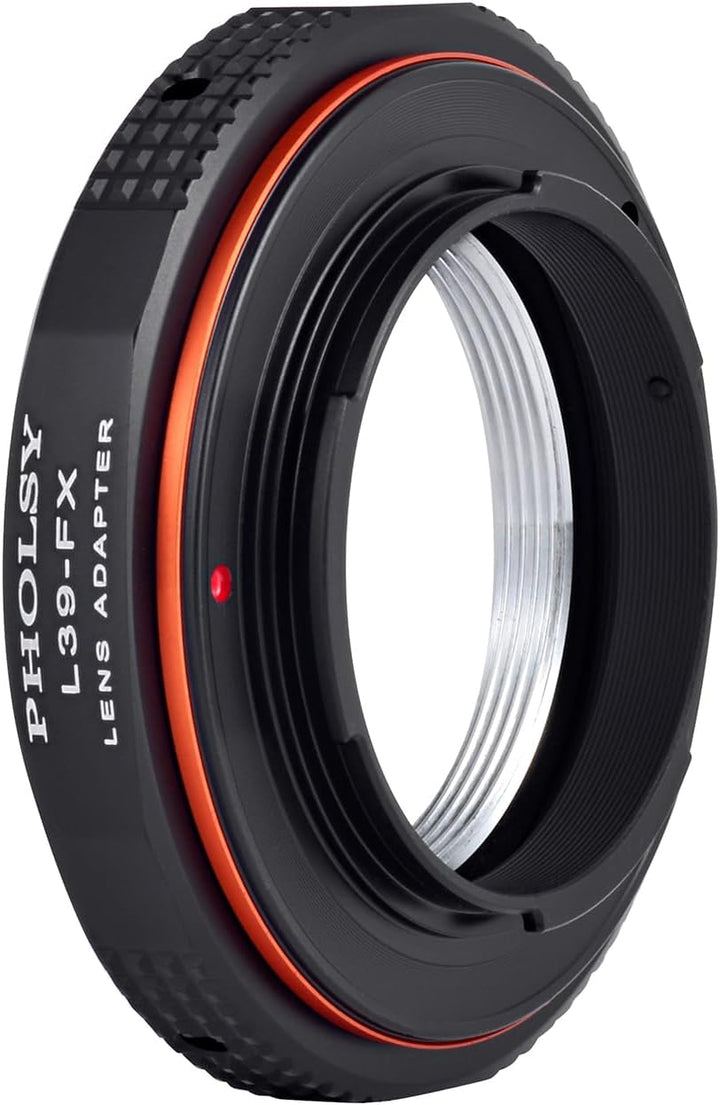 PHOLSY Objektivadapter Kompatibel mit Leica M39 auf FX Kameras für L39 M39 LTM 39mm Objektiv und FX