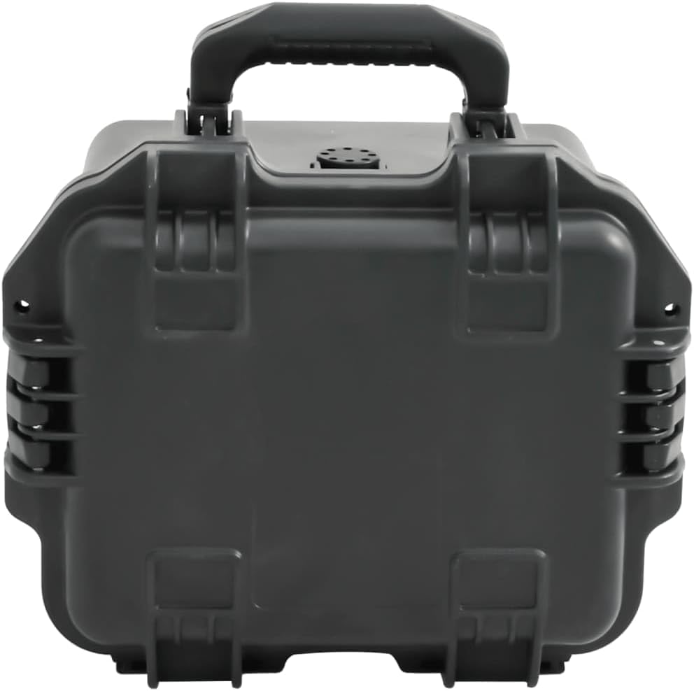 vidaXL Gefahrgutkoffer Schaum Universalkoffer Kamera Objektiv Schutz Koffer 27 x 24,5 x 12,5 cm, 27