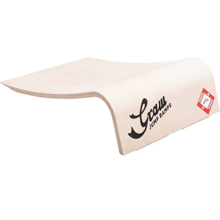 Graw Jump Ramps J15 Sprungrampe - 15 cm Höhe - Für Skateboard, Scooter, Roller, Skates, RC und ander