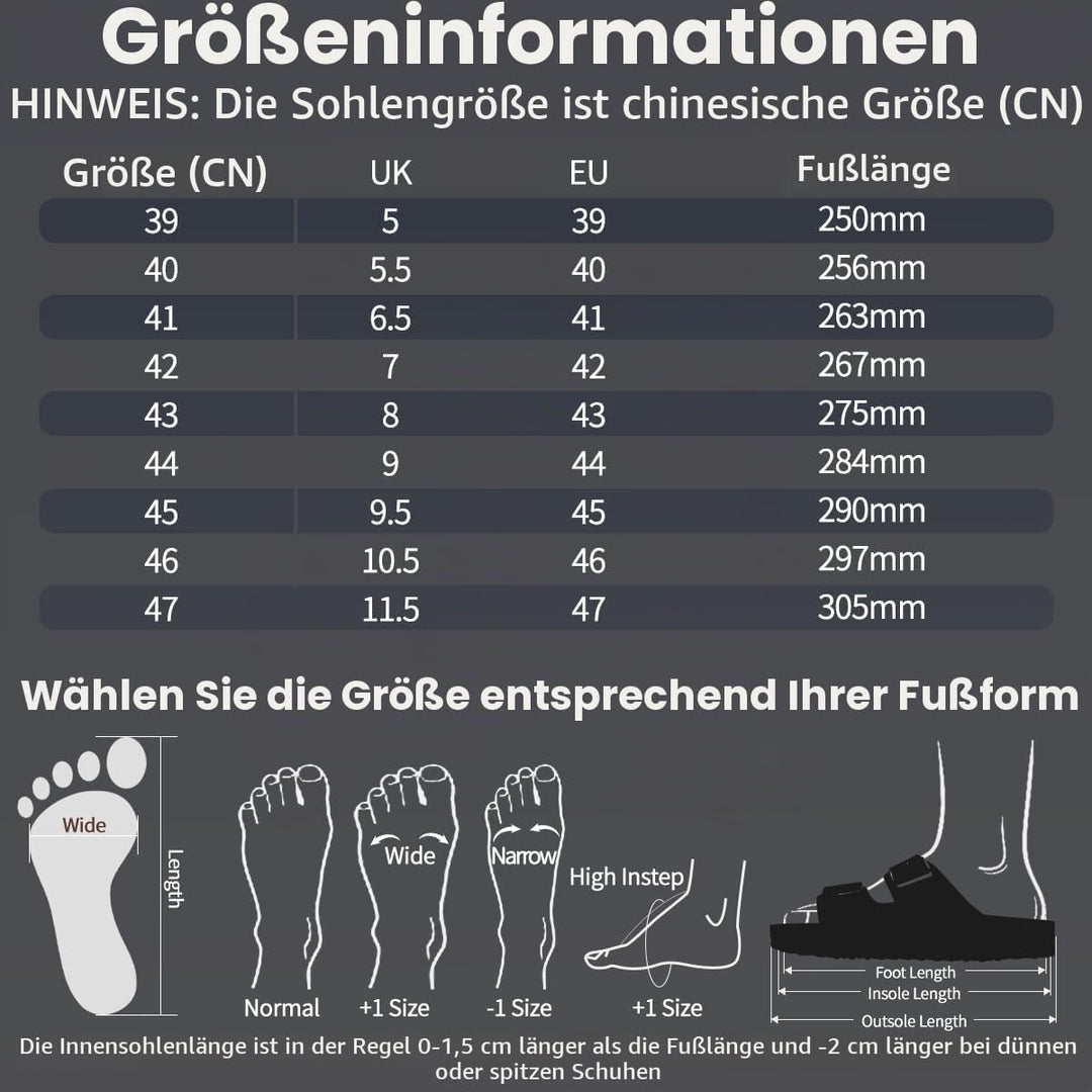 Torotto Herren Pantoletten Leder Unisex-Erwachsene Sandalen Hausschuhe Arbeitsschuhe Antistatik Bequ