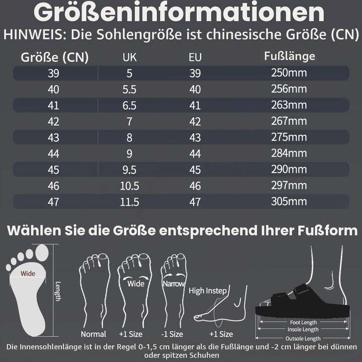 Torotto Herren Pantoletten Leder Unisex-Erwachsene Sandalen Hausschuhe Arbeitsschuhe Antistatik Bequ