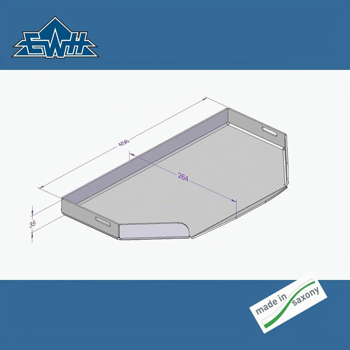 EWH Grillplatte Plancha passend für 57-60 &
