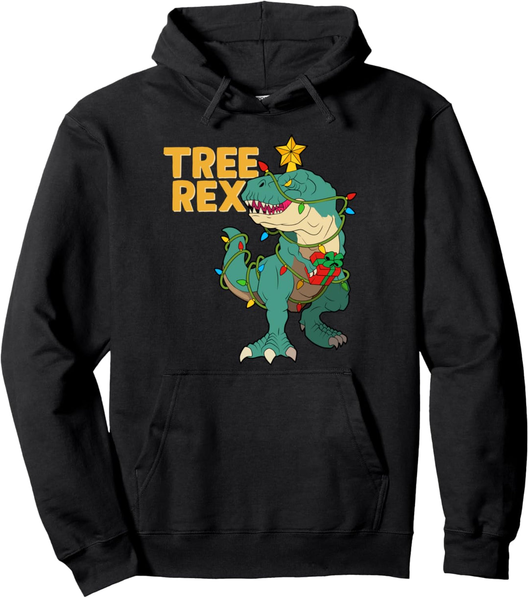 Tree Rex T-rex Dino Weihnachtsshirt kinder Christmas Pullover Hoodie