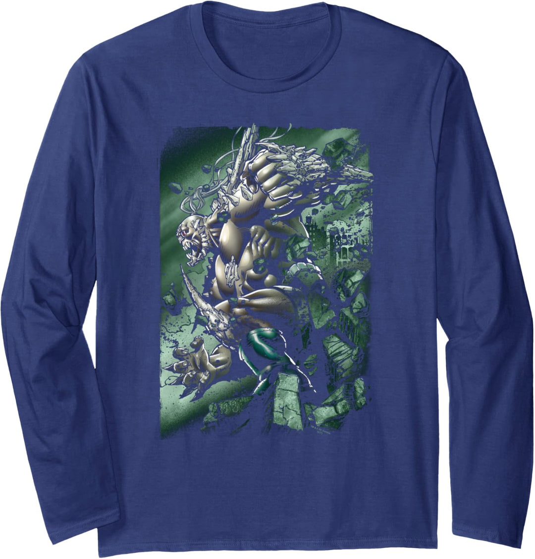 Superman Doomsday Destruction Langarmshirt