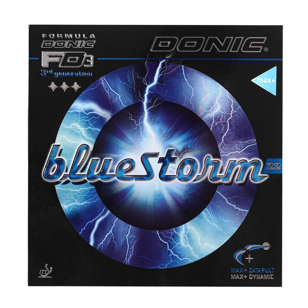 DONIC Belag Bluestorm Z2 Blau 2,3 mm, Blau 2,3 mm