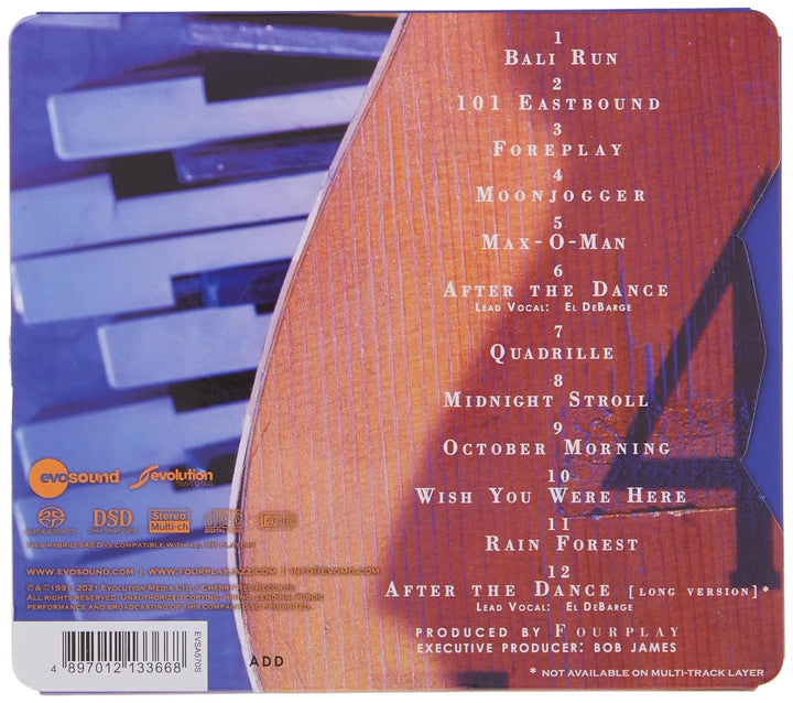 Fourplay -Sacd/Annivers-, Audio-CD