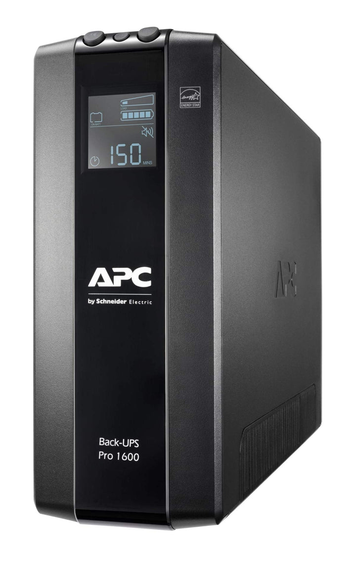 APC by Schneider Electric Back UPS PRO - BR1600MI - 1600 VA Leistung - MI Modell (8 IEC Outlets, IEC