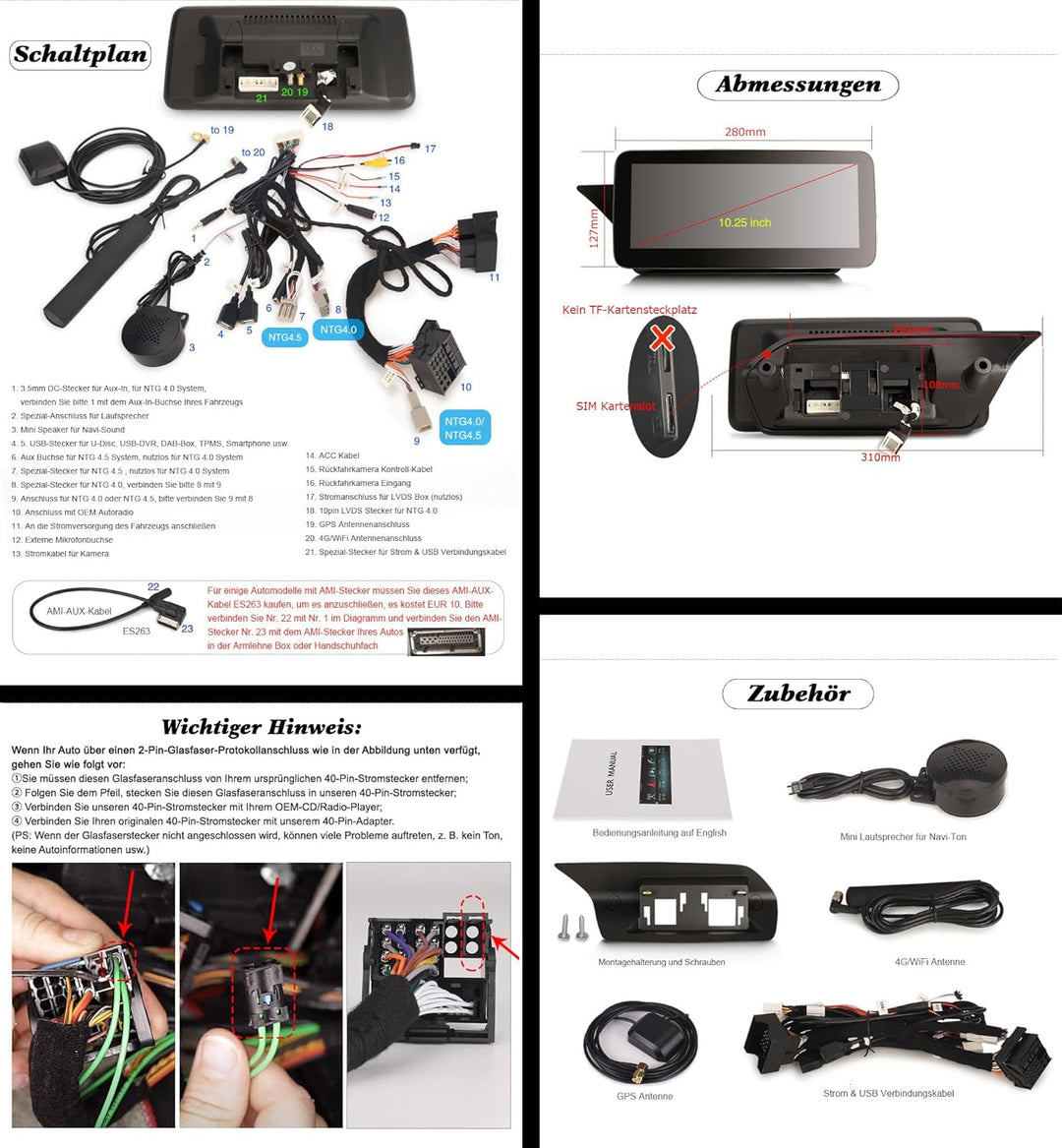 10,25 Zoll IPS Touchscreen 8-Kern Android 13 DAB+ Autoradio für Mercedes E-Klasse W207 C207 A207 NTG