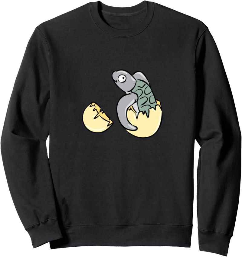 Schildkröten schlüpfen Sweatshirt