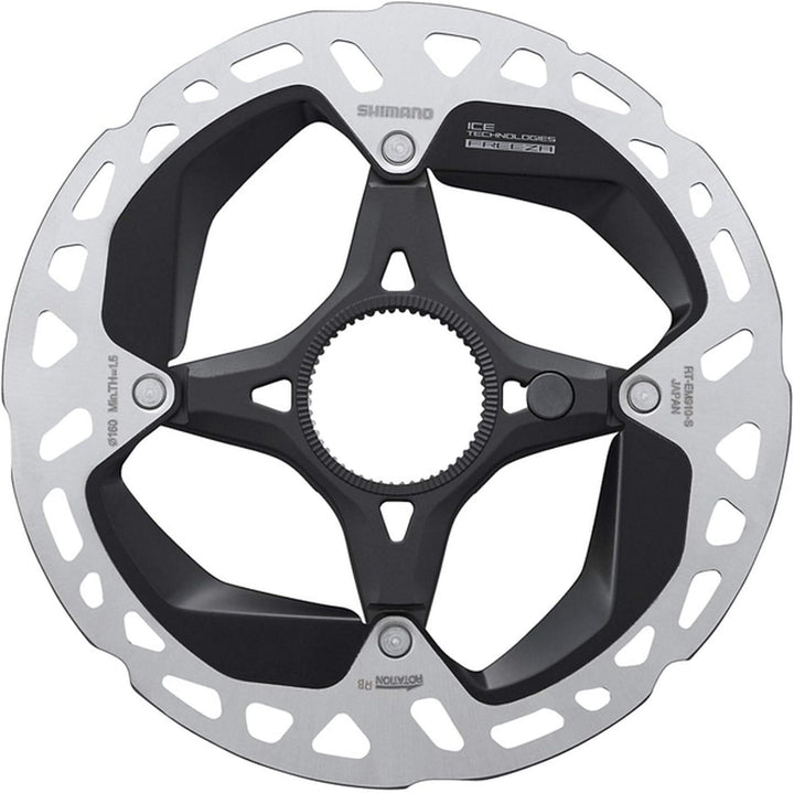SHIMANO Unisex-Adult Festplatte 203mm Centr Lock (e) Fahrradbremsen, Mehrfarbig, one Size