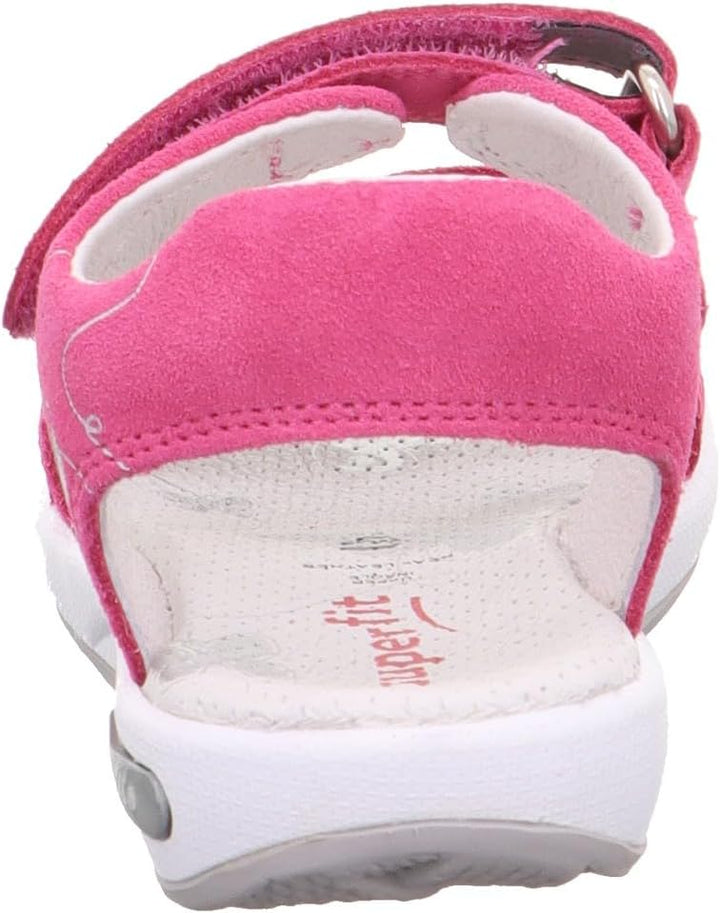 Superfit Mädchen Emily Sandale 28 EU Pink Silber 5510, 28 EU Pink Silber 5510