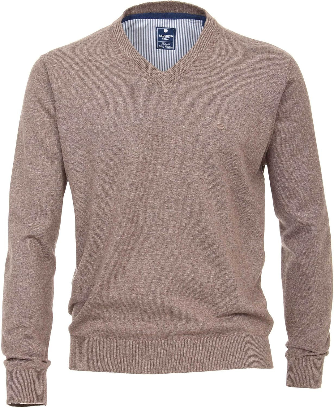 Redmond Pullover Uni M Beige (212), M Beige (212)