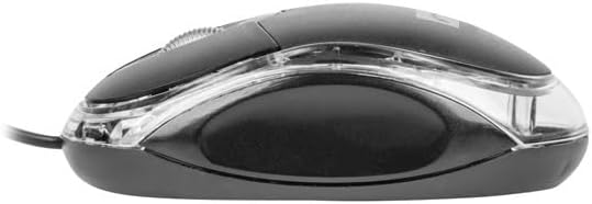 NATEC Maus Vireo 2 1000DPI Optico USB schwarz
