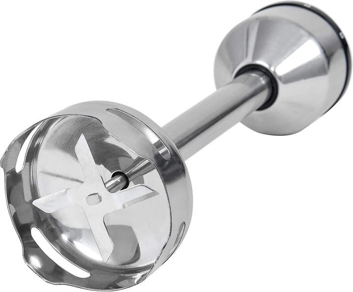 Stabmixer MS 8001 swi/Edelstahlgehäuse / 800 Watt / 2 Geschwindigkeiten + Turbofunktion/Edelstahl