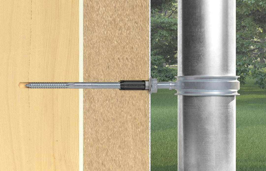 fischer Abstandsmontagesystem Thermax 8/100 M6 (2) für Dämmstoffe, Dämmstoffdübel zur Befestigung le