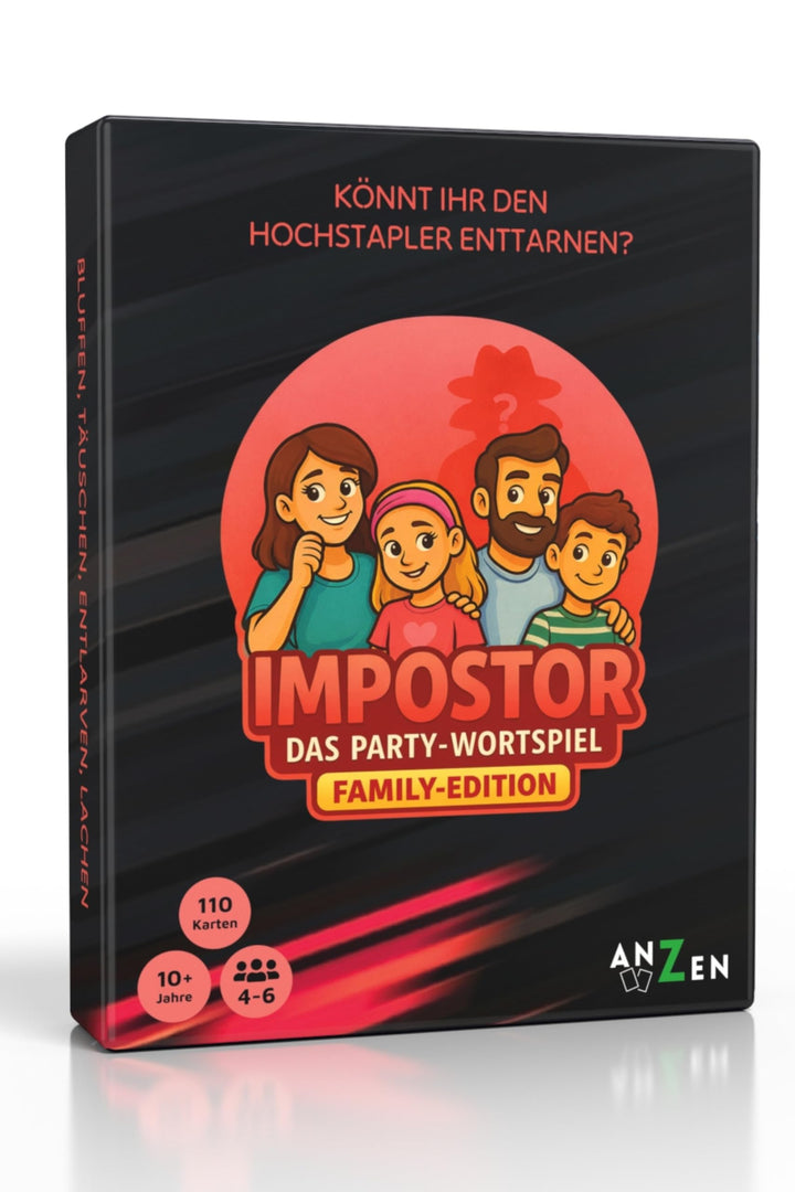IMPOSTOR - FAMILY-Edition | Wer ist der Hochstapler? | Imposter Wortspiel als Familienspiel | Osterg