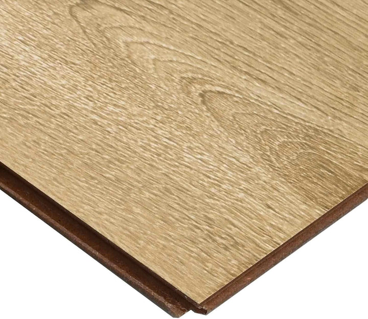 Laminatboden 15 Stück Rustikales Braun aus Holzwerkstoff, 101 x 20 x 0,8 cm, Klicksystem ohne Kleber