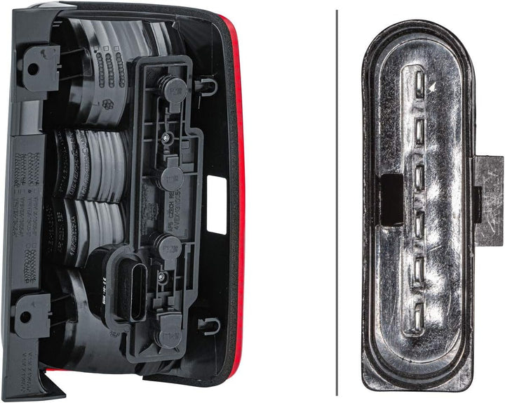 HELLA 2VP 354 042-011 Heckleuchte - Glühlampe - links - für u.a. VW Caddy III Box (2Ka, 2Kh, 2Ca, 2C