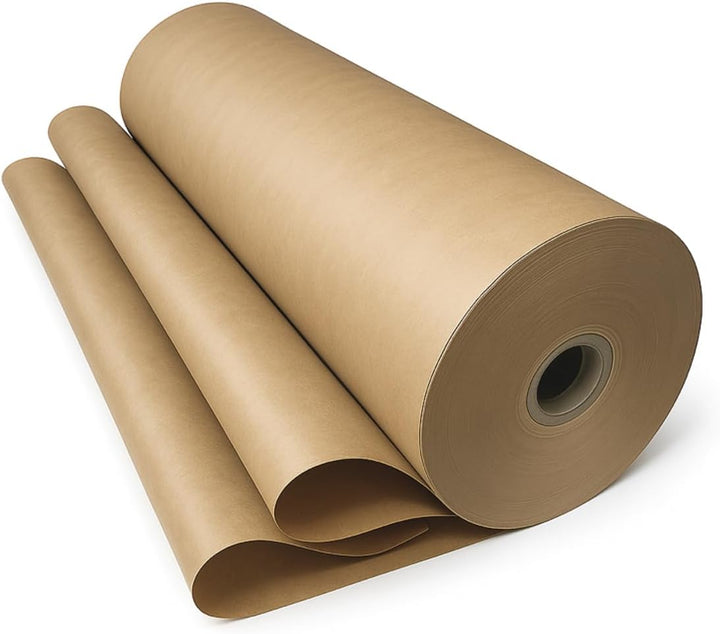 verpacking Kraftpapier 70g/m² Packpapier 75 cm x 300 m auf Rolle | braunes Papier | Geschenkpapier |