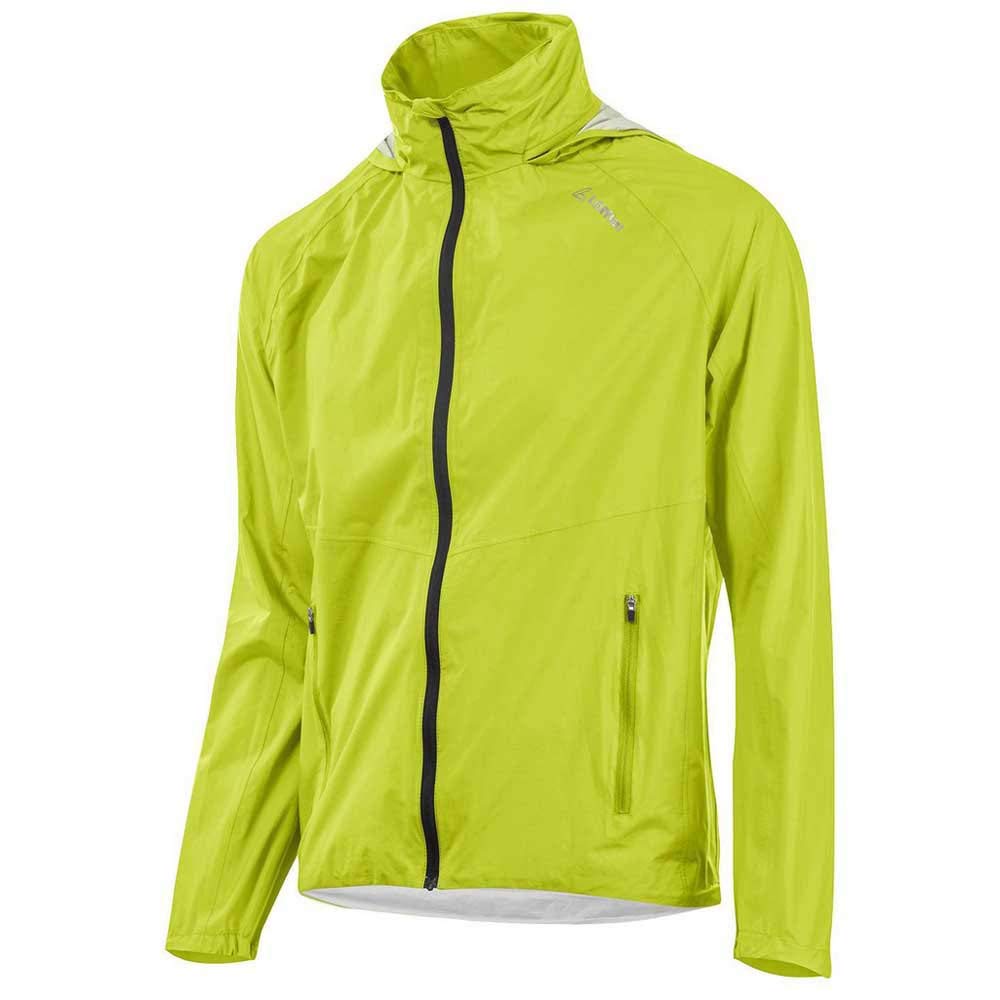 LÖFFLER Jacket with Hood WPM Pocket CF Herren - 23480 - Bike Regenjacke 50 hellgrUEn, 50 hellgrUEn