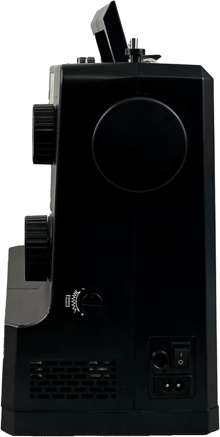 Jaguar SJ-34E Robuste Nähmaschine für dicke Stoffe | 34 Stiche | Elektronik | Erweiterungstisch | Au