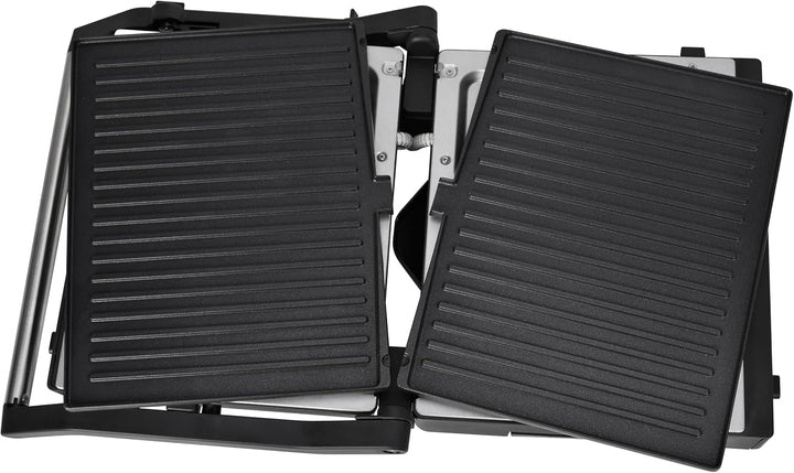 Silva Schneider grill 200 Kontaktgrill | 1500-1800W | Abnehmbare Grillplatten | Stufenlose Temperatu