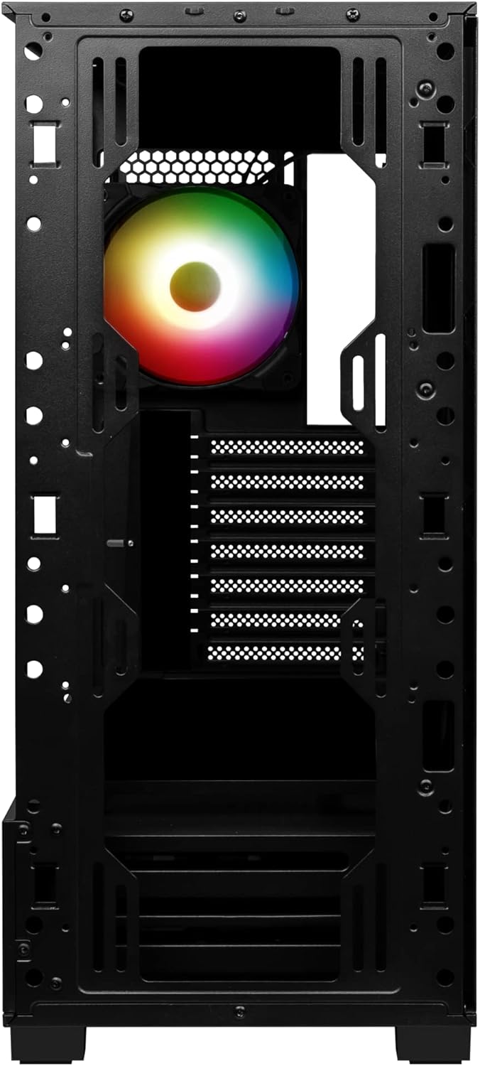 MSI MAG Forge 111R Mid-Tower ATX Gehäuse (2X USB 3.0 Anschluss, 1x 120mm A-RGB Fan mit Controller im