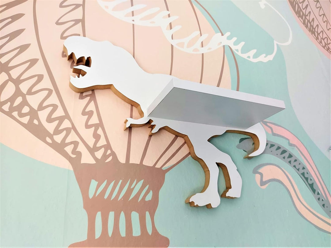 Wandregal Dinosaurier Tyrannosaurus Rex, Elegance- Skandinavischer Stil