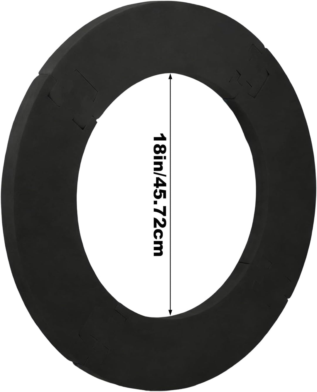 Dart Surround Rund, Schutzring Für 45 cm Dartscheibe, Dart Surround Auffangring, Eva Darts Wandschut