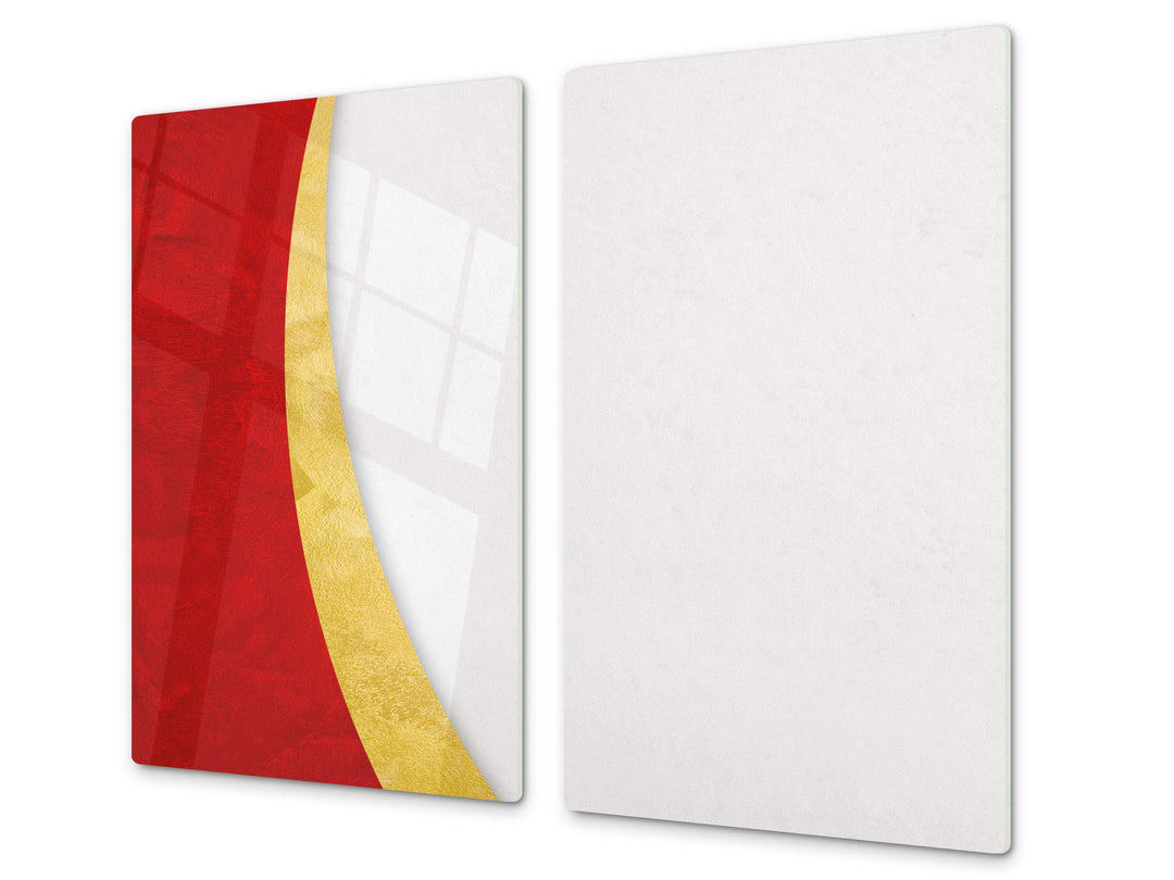 Kochplattenabdeckung Stove Cover und Schneideplatten SINGLE mit 60 x 52 cm und DOUBLE - zwei Bretter